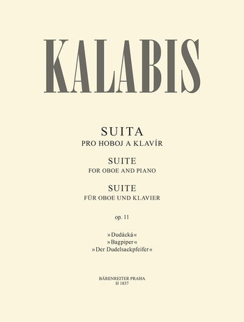 Kalabis - Suite für Oboe und Klavier op. 11 "Der Dudelsackpfeifer"