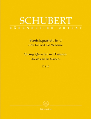 Der Tod und das Mädchen - (Streichquartett d-Moll D 810) - Stimmensatz