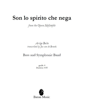 Son lo spirito che nega