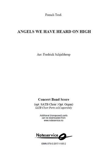 Angels We Have Heard on High - SATB