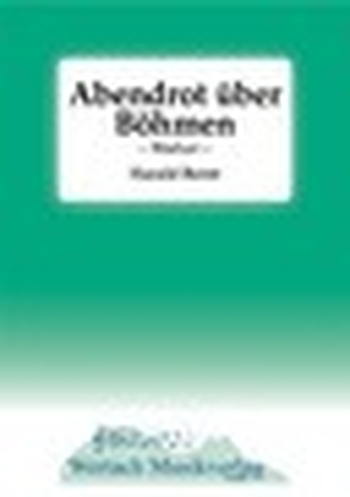 Abendrot über Böhmen