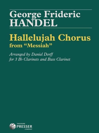 Hallelujah Chorus from "Messiah" - 4 Klarinetten