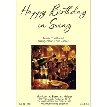 Happy Birthday in Swing
