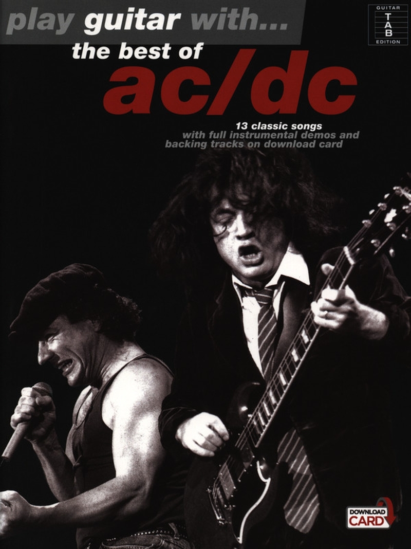 Play Guitar with the Best of AC/DC (+Download Card) : - Songbooks ...