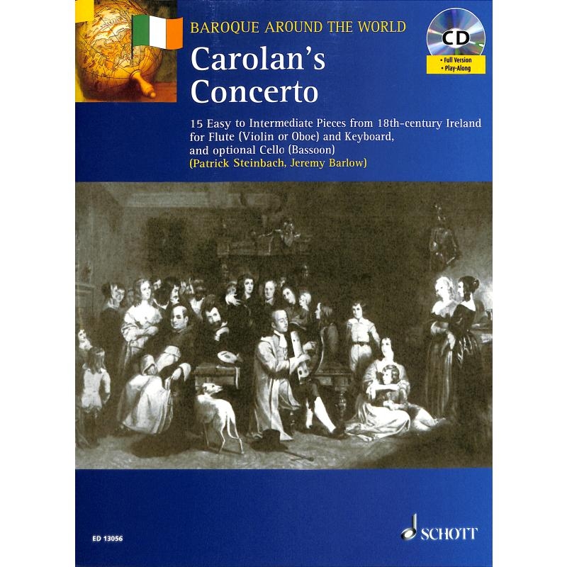Carolan's Concerto 1 Violine und Klavier Musikverlag Abel