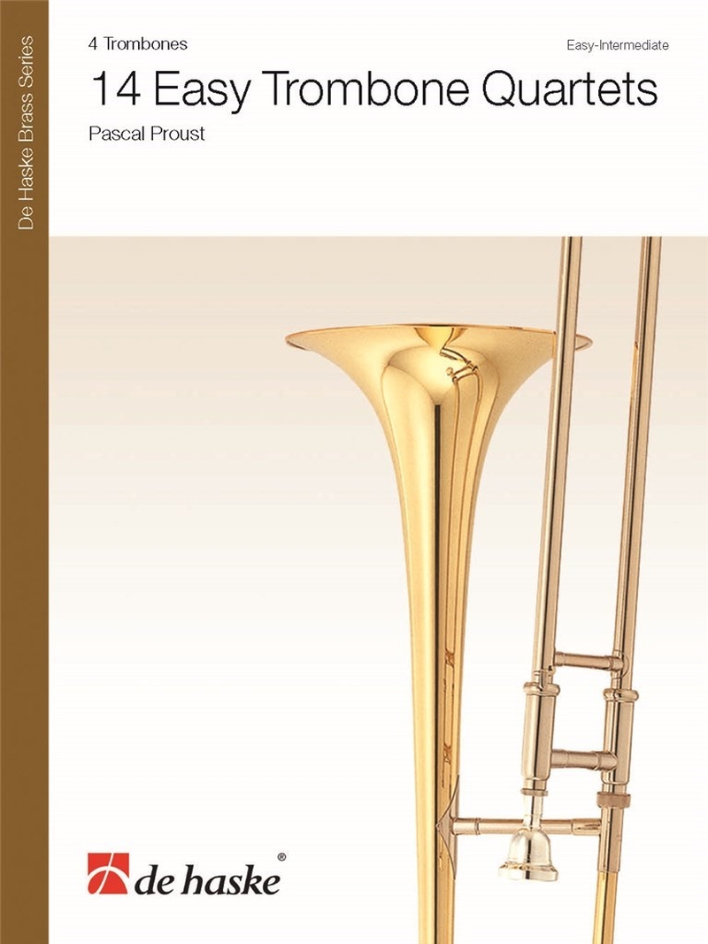14 Easy Trombone Quartets 4 Posaunen Musikverlag Abel