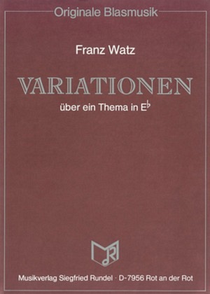 Variationen über ein Thema in Es