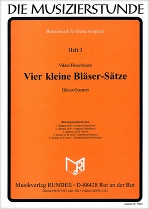 Vier kleine Bläsersätze