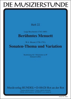 Sonaten-Thema und Variationen