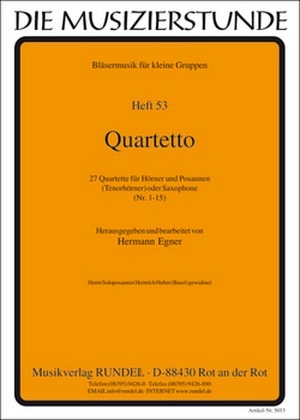 Quartetto (Nr. 1-15)