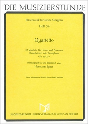 Quartetto (Nr. 16-27)