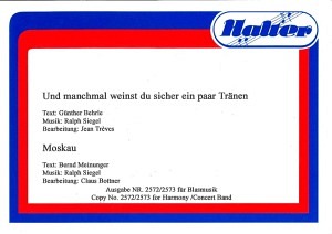 Und manchmal weinst du sicher ein paar Tränen