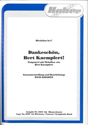 Dankeschön, Bert Kaempfert!