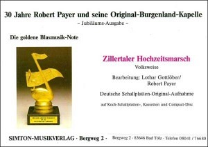 Zillertaler Hochzeitsmarsch (Des-Dur)