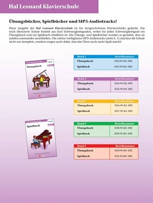 Klavierschule Band 2 - Spielbuch