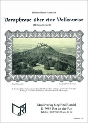 Paraphrase über eine Volksweise