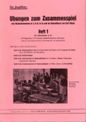 Übungen zum Zusammenspiel, Heft 1 - Instrumente in B