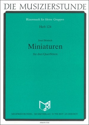 Miniaturen für drei Querflöten