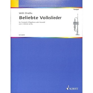 Beliebte Volkslieder für Trompete