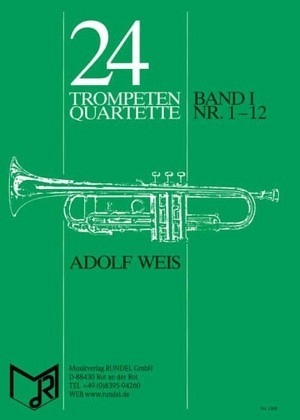 24 Trompeten Quartette, Band I (1-12)