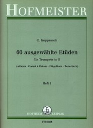 60 ausgewählte Etüden, Heft 1 (Trompete/Flügelhorn/Tenorhorn)