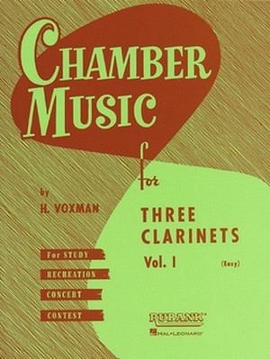 Chamber Music for three Clarinets Vol. 1
