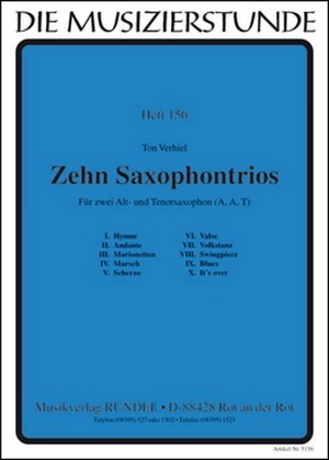 Zehn Saxophontrios