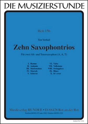 Zehn Saxophontrios