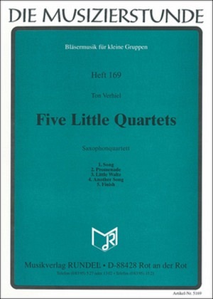 Five Little Quartets - Saxophonquartett