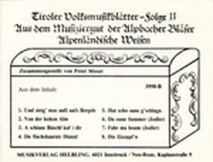 Tiroler Volksmusikblätter - Folge 11