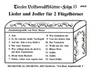 Tiroler Volksmusikblätter - Folge 13