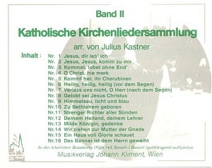 Katholische Kirchenliedersammlung II