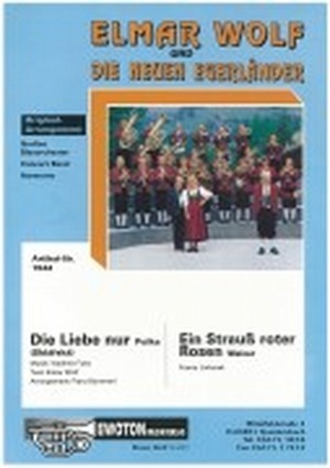 Ein Strauß roter Rosen