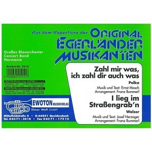 I lieg im Straßengrab'n