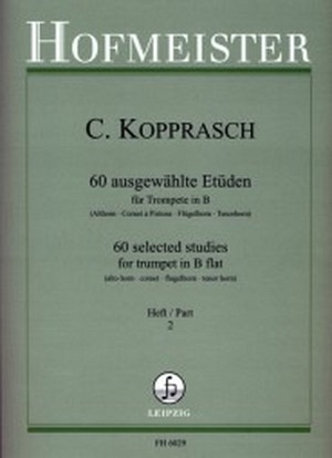 60 ausgewählte Etüden, Heft 2 (Trompete/Flügelhorn/Tenorhorn)