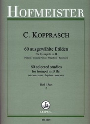 60 ausgewählte Etüden, Heft 2 (Trompete/Flügelhorn/Tenorhorn)
