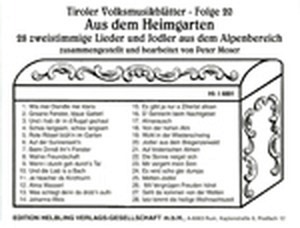 Tiroler Volksmusikblätter - Folge 20