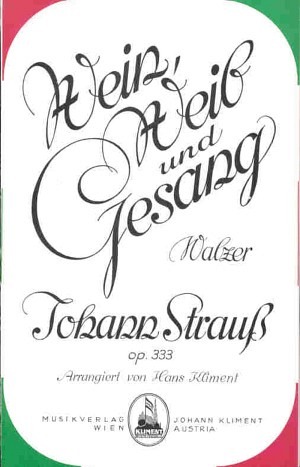 Wein, Weib und Gesang