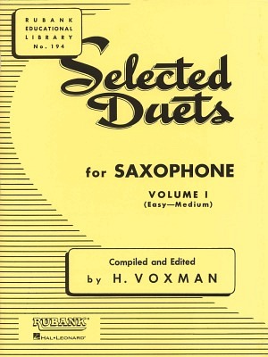 Selected Duets for Saxophone, Volume 1