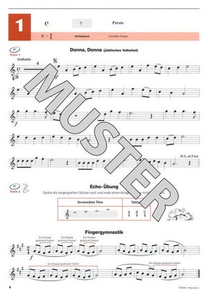 Hören, lesen & spielen 2 - Schule - Altsaxophon