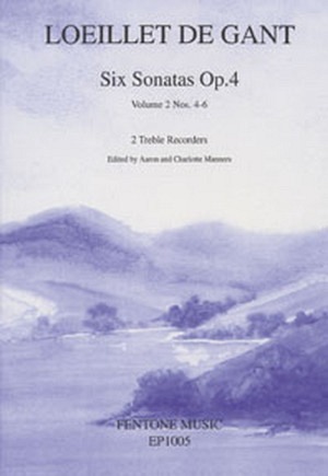 Six Sonatas Op.4 No.4-6