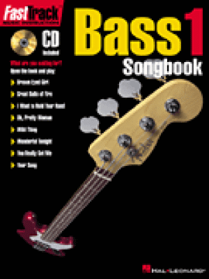 Fast Track - Bass 1 - Songbook 1 (inkl. CD)