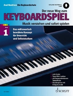 Der neue Weg zum Keyboardspiel, Band 1 (mit Online-Material)
