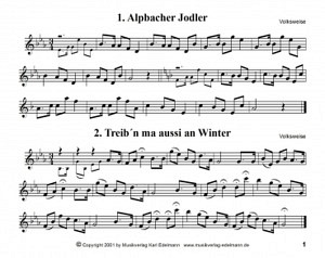 Scheane Weis'n - 2 Flügelhörner