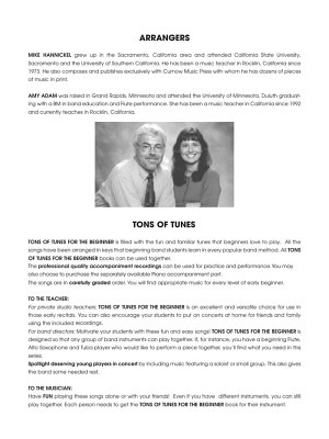 Tons of Tunes for the Beginners - Flöte/Oboe