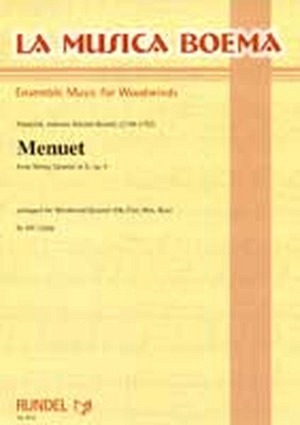 Menuet from String Quartet in E, op. 6