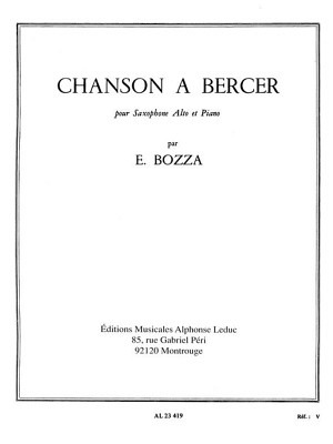 Chanson A Bercer (Saxophon)