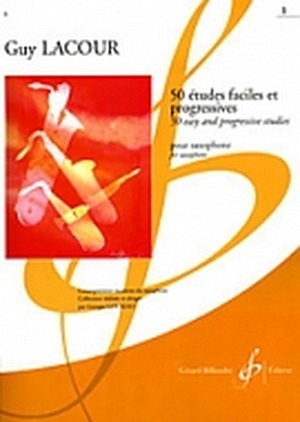 50 Etudes Faciles & Progressives (Saxophon), Volume 1