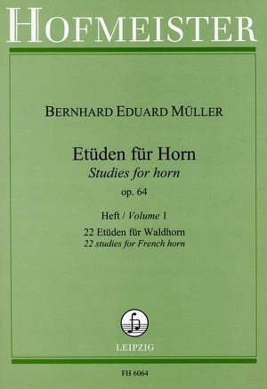 Etüden für Horn op. 64, Band 1