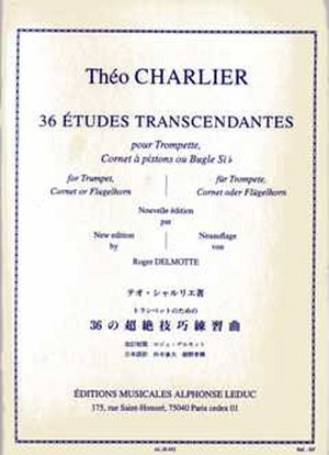 36 Etudes Trascentantes für Trompete